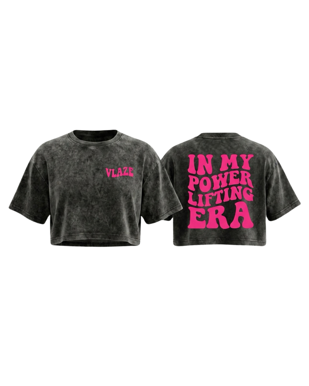 CAMISETA CROP TOP IN MY POWER LIFTING ERA