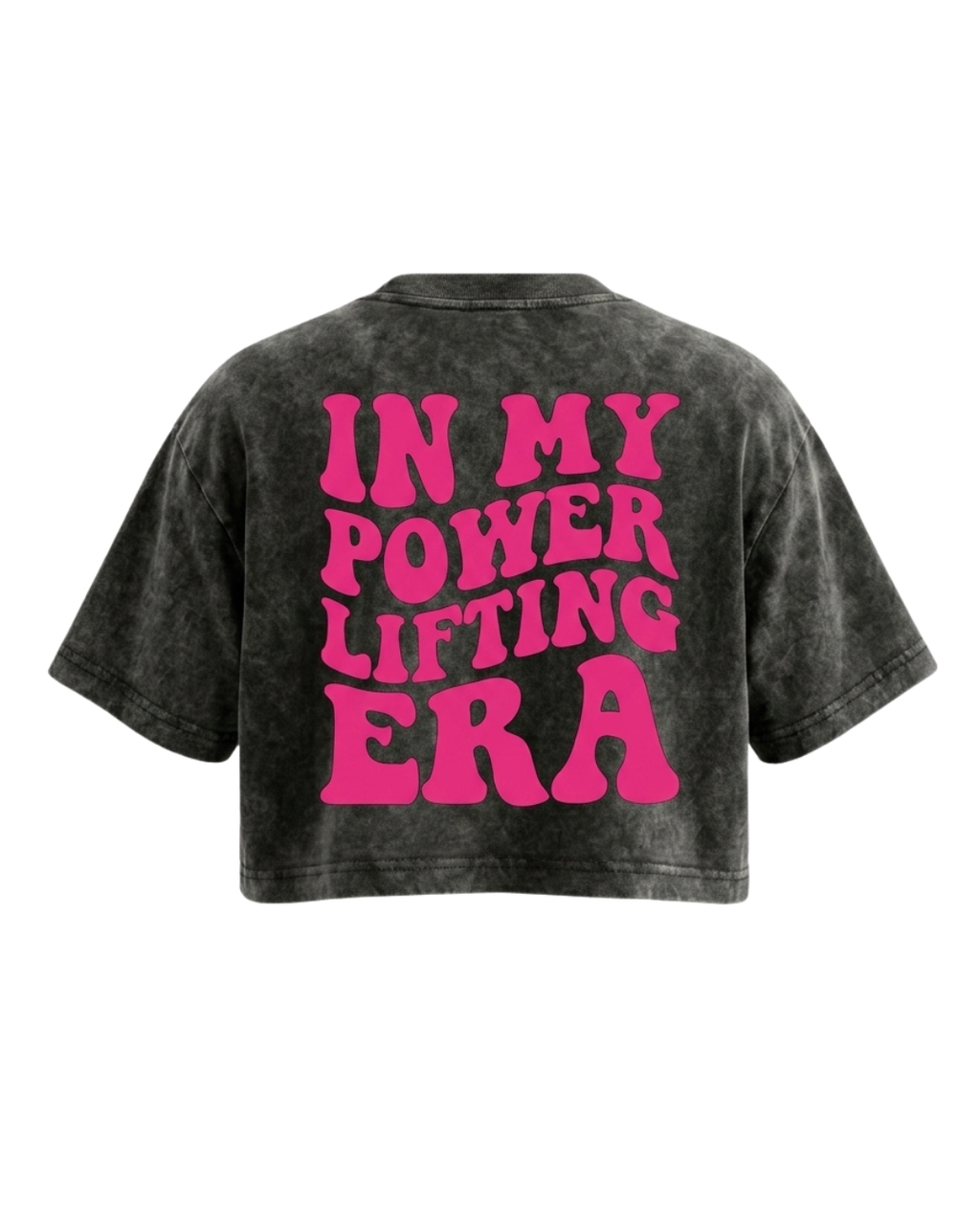 CAMISETA CROP TOP IN MY POWER LIFTING ERA