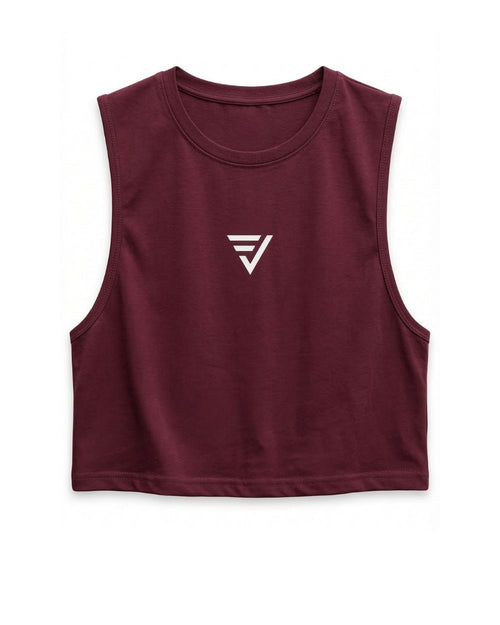 CAMISETA CROP TOP THINK HARD