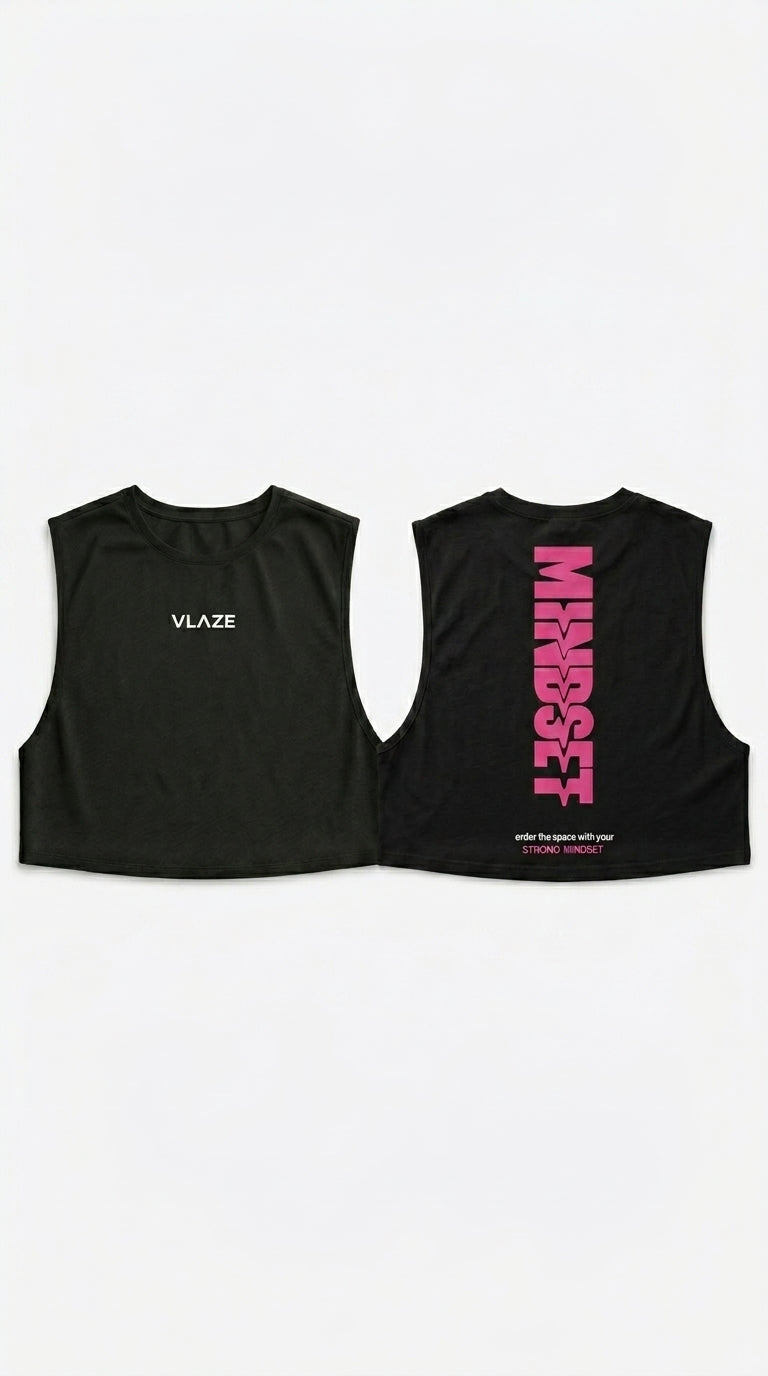 CAMISETA CROP TOP MINDSET