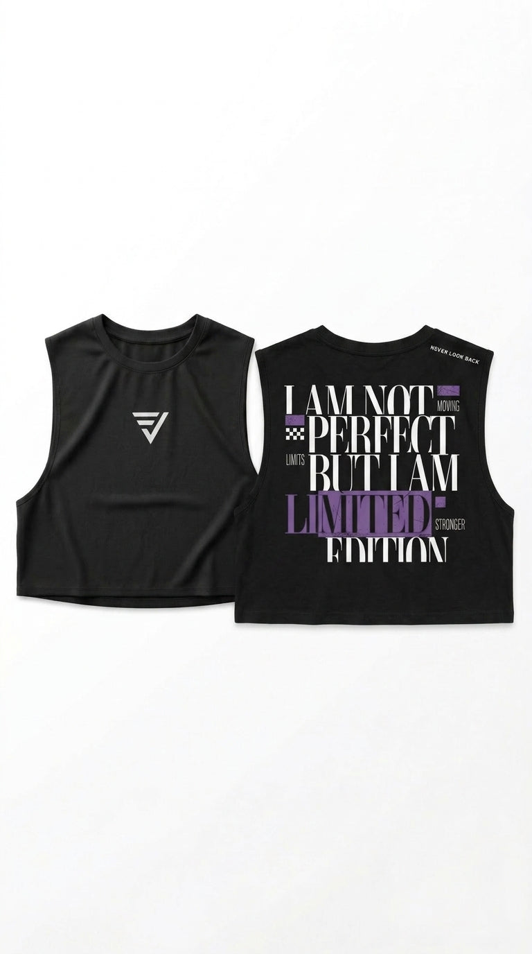 CAMISETA CROP TOP LIMITED EDITION