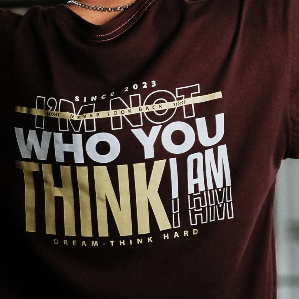 CAMISETA OVERSIZE THINK HARD