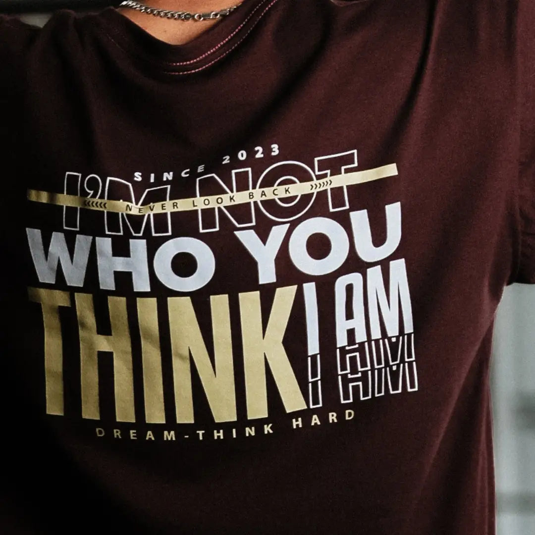 CAMISETA OVERSIZE THINK HARD